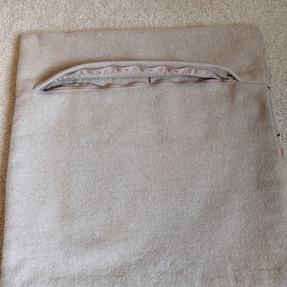 Rizzy Home Felt Embroidered Throw Pillows - Picture 7 of 9